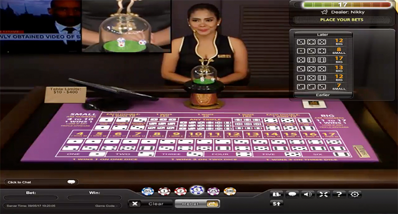 Live Casino Sic Bo